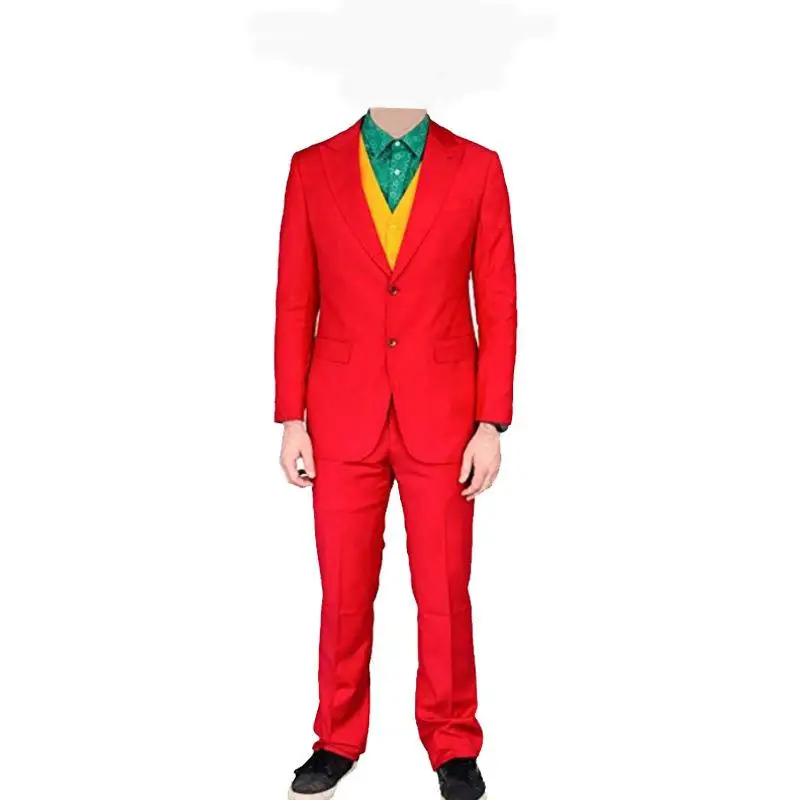 

Хэллоуин Джокер Воскресение Этап Ролевой Костюм Маска Вандадада Клоун Comeba Маскарад Пар Тематический Костюм Аксессуар