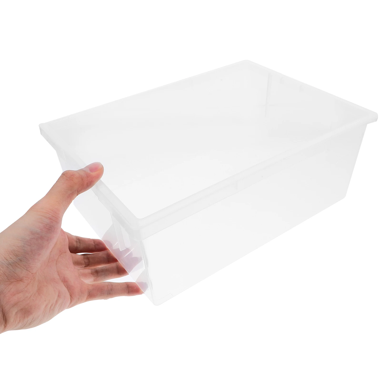 

Laboratory Basin Transparent Square Chemistry Liquid Basin Durable Plastic Experiment Container for Scientific Use