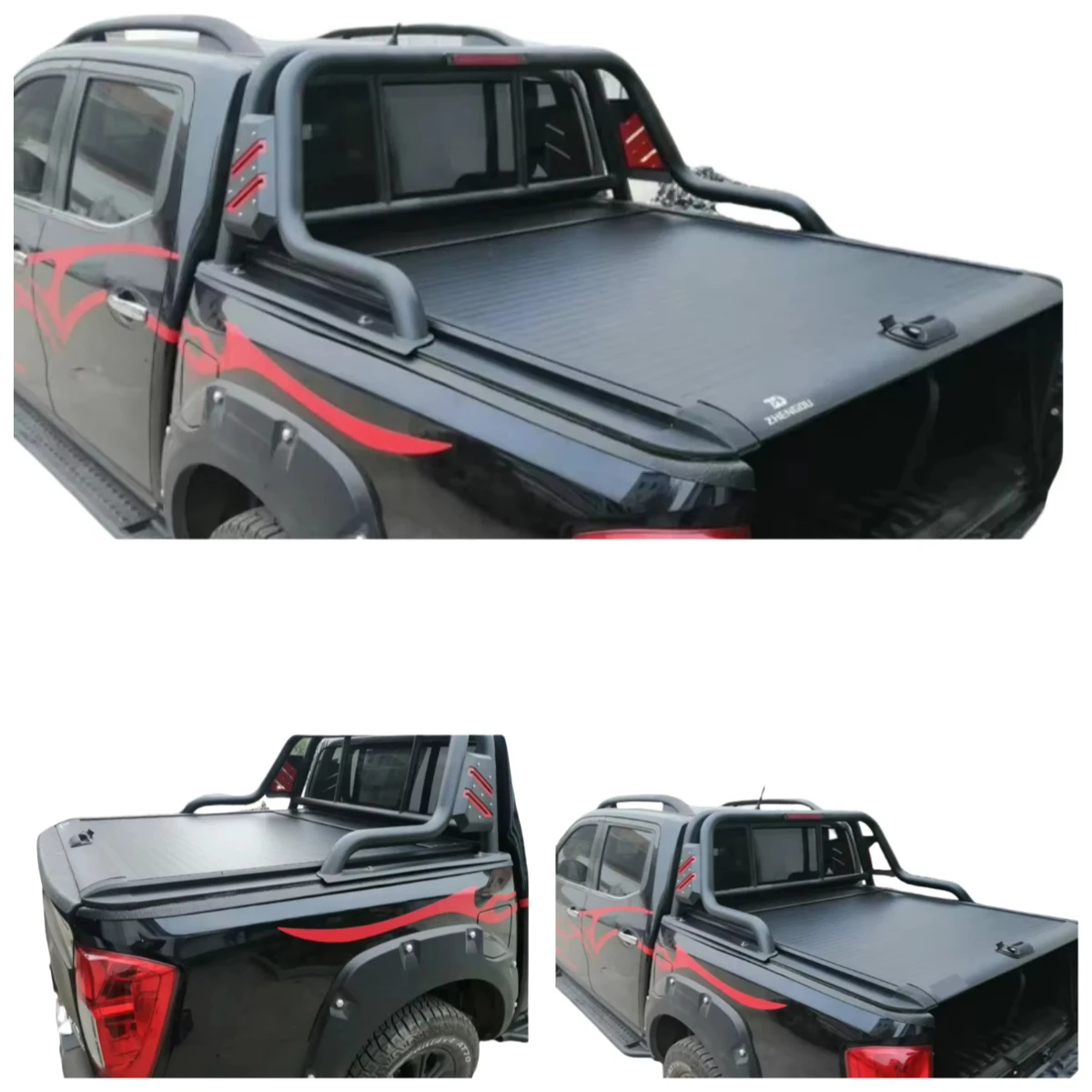 

Aluminum Waterproof Roller Blind Tonneau Cover for Dongfeng RUI QI Pickup Truck-Easy Clean Car Accessory