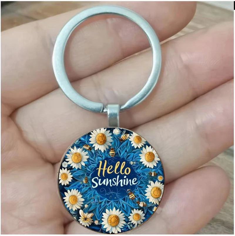 Элегантный-брелок-из-сплава-с-дизайном-«hello-sunshine»-—-идеальный-выбор-на-дни-рождения-День-святого-Валентина-подарки-на-день-рождения--яркий-ключc