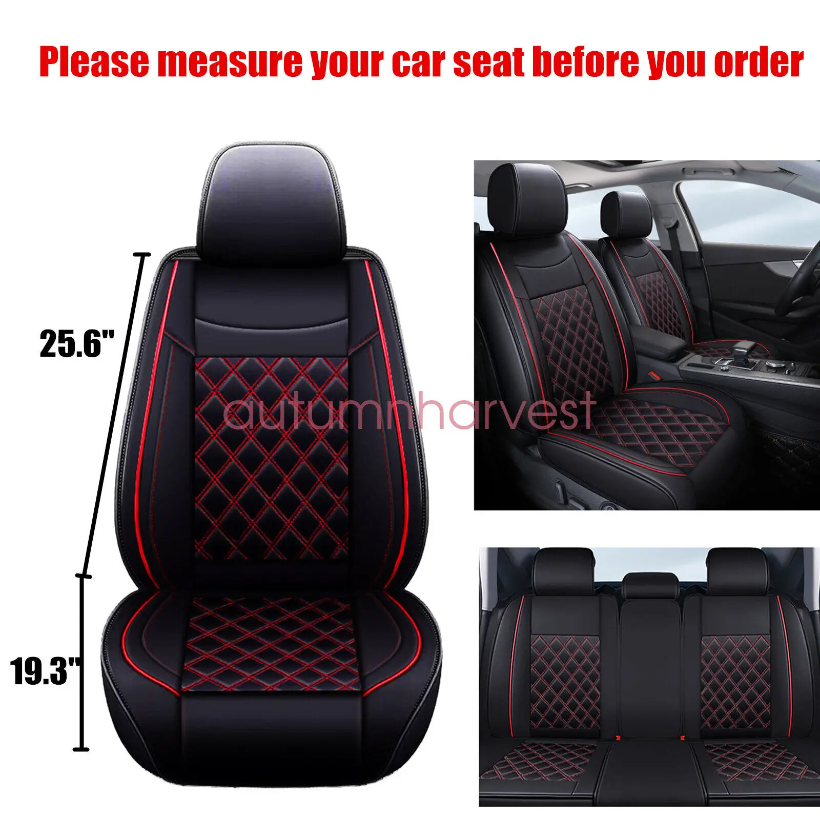 2011-2021 Leather Full Set Cushion JEEP Grand Cherokee Car 5-Seat Covers For