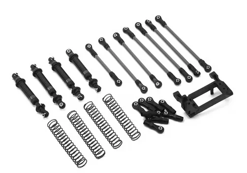 Traxxas TRX-4 Complete Long Arm Lift Kit (Black)
