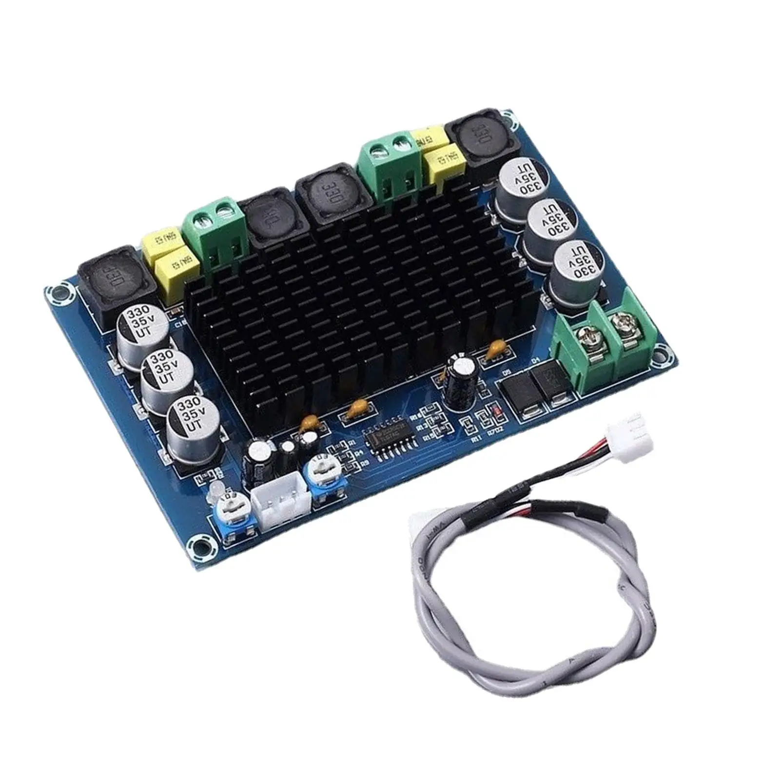 Scheda amplificatore digitale Canale 2x150W per altoparlanti fai-da-te quadrati del negozio