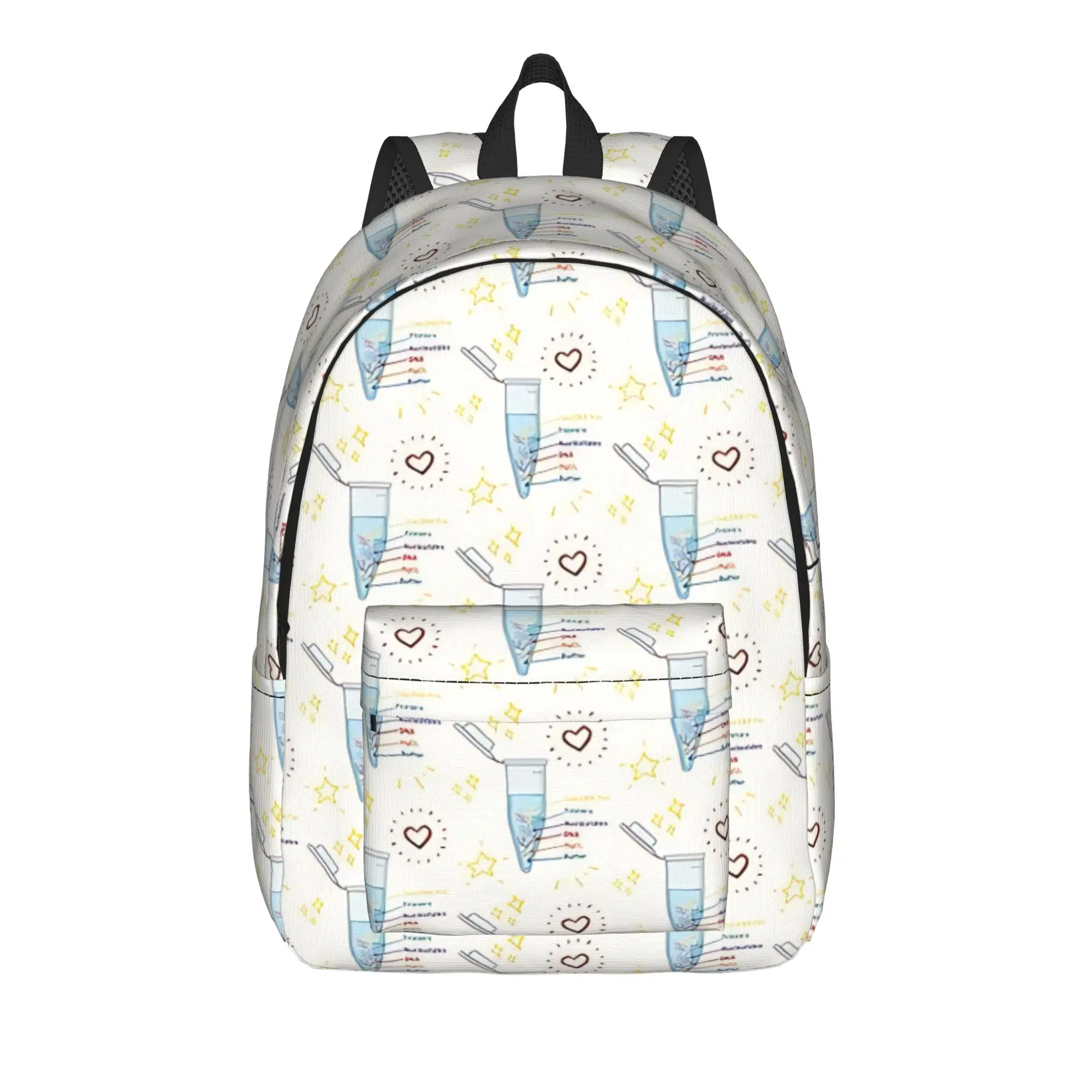 Chemistry Science Test Tubes Lab School Subject Backpack  Outdoor Style Backpacks Men High Quality School Bags Stylish Rucksack
