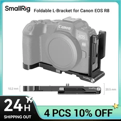 SmallRig Foldable L-Bracket for Canon EOS R8 Folded and Stored As One Portable Piece of Accessory Cage for Canon EOS R8 4211