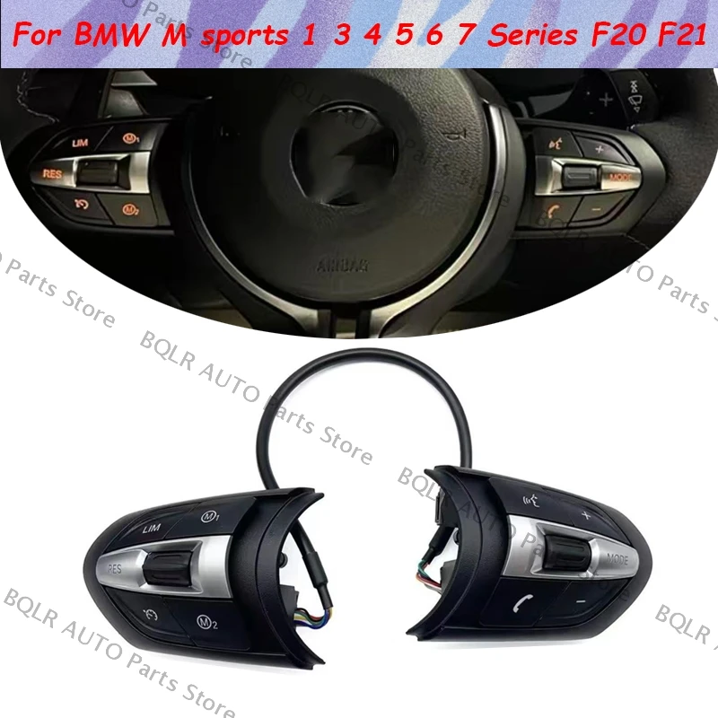 

Для BMW M Sports 1 3 4 5 6 7 серии F20 F21 F22 F23 F30 F31 F32 Автомобильный многофункциональный переключатель круиз-контроля на руле