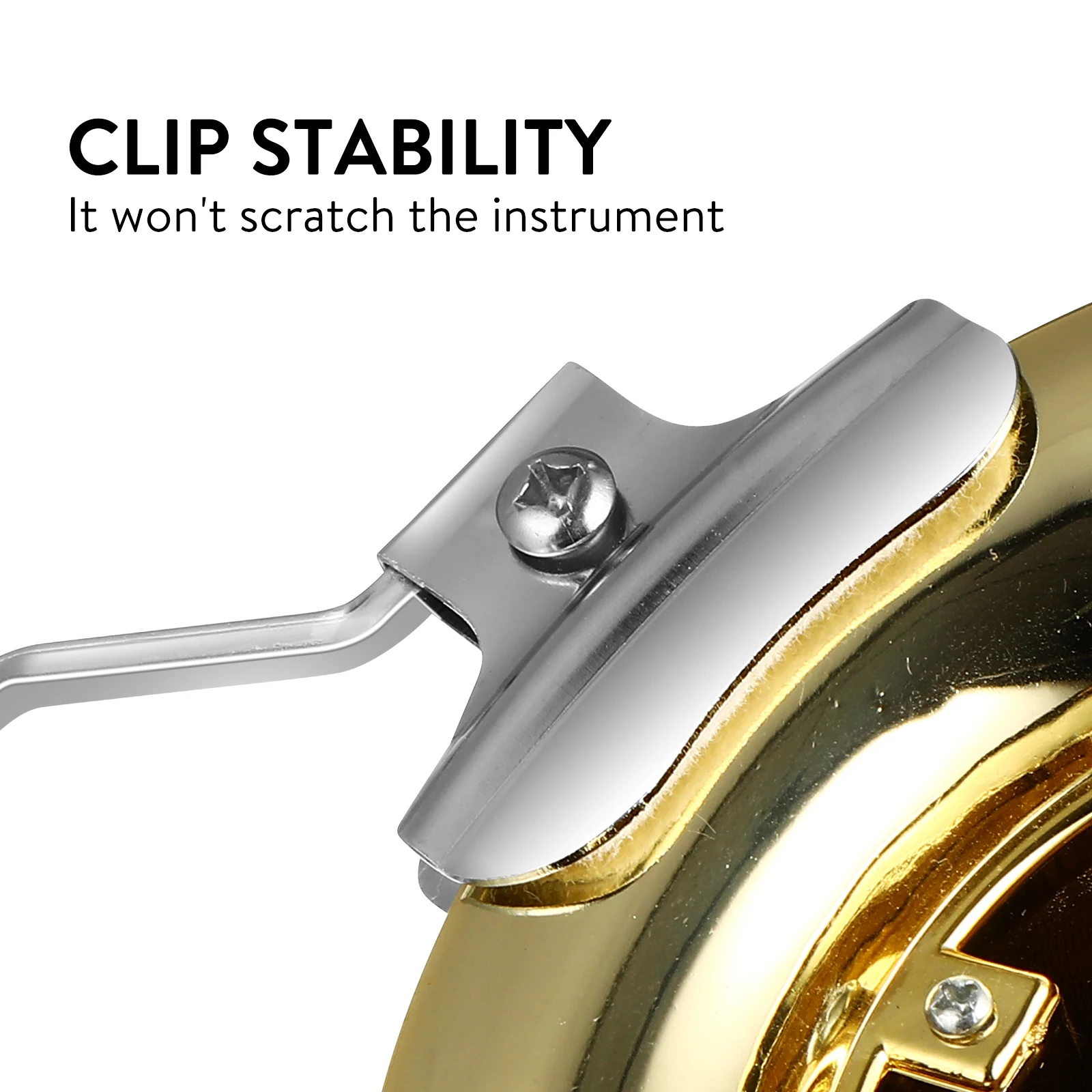 

Marching Sheet Music Holder Trombone Lyre Brackets Clip Clamp for Saxophone Travel