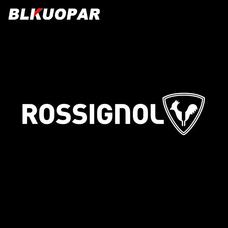 BLKUOPAR Rossignol Car Sticker Waterproof Sunscreen JDM Die Cut Vinyl Decal Creative Surfboard Skateboard Helmet Car Accessories