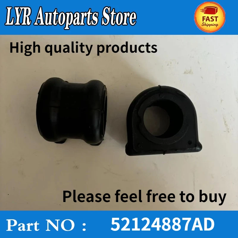 

2Pcs Front Sway Bar Bushing for Dodge Durango Jeep Grand Cherokee 2011-2020 52124887AD 68184510AA 68210019AA 68213310AA