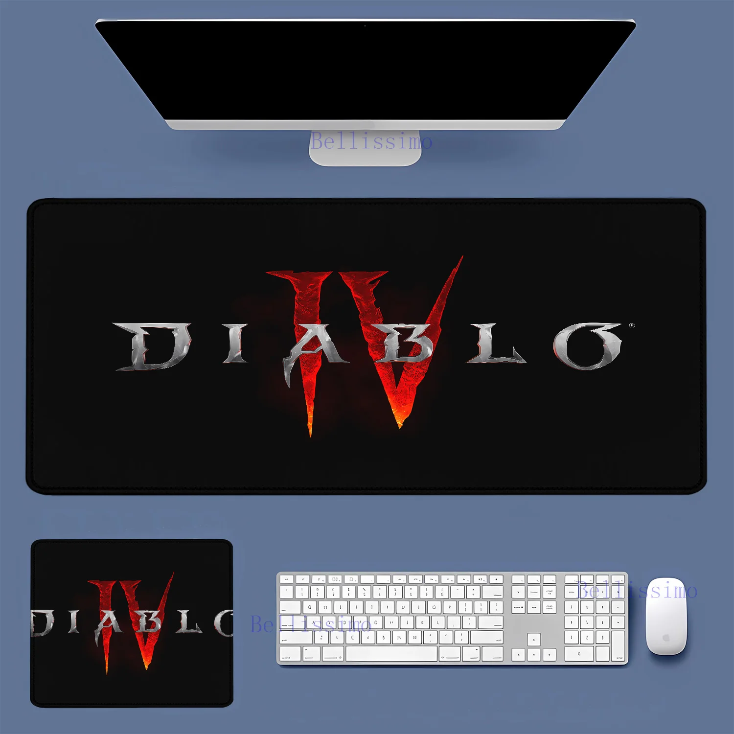 

game Diablo 2 Carpet Mouse Gaming teclado mouse pad rug Desk Gaming Mausepad 400x900 mousepad Gamer Mat Desk Mat Keyboard Set