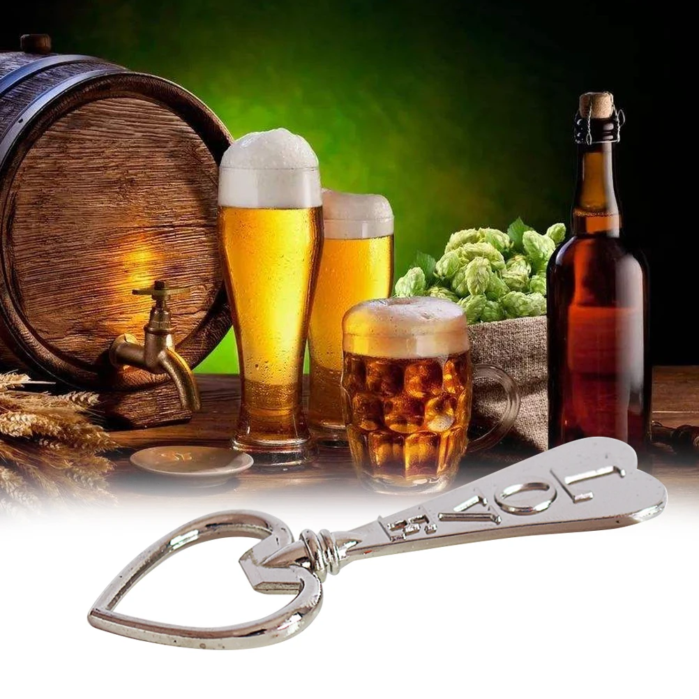 

Creative Heart Shaped Bottle Opener Love Design Wedding Party Favors Gift Bottle Opener For Bridal Shower Engagement Anniversary