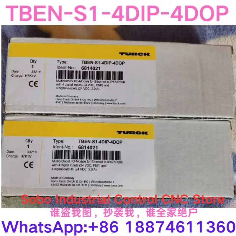 

Новый модуль TBEN-S1-4DIP-4DOP Быстрая доставка