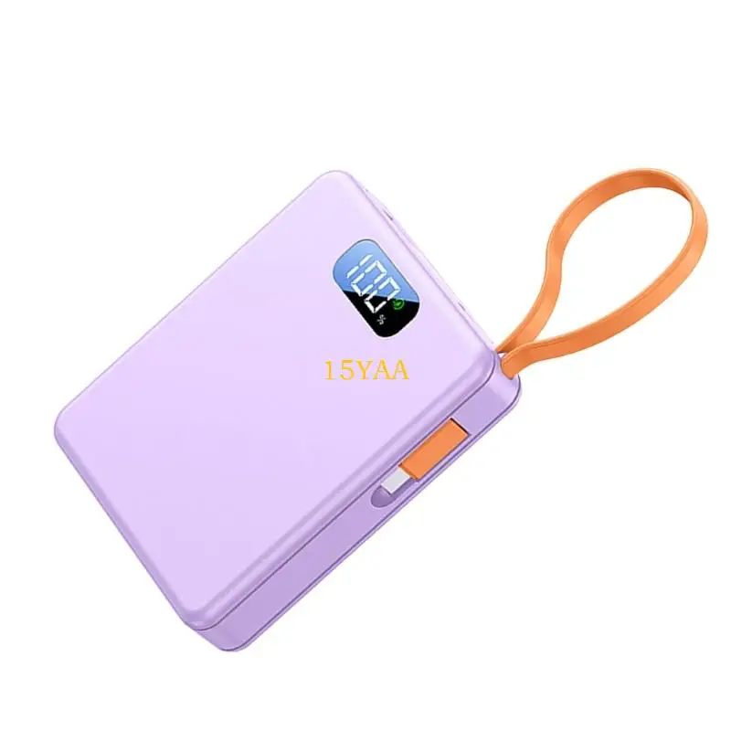 

15YA 18650 Battery Storage Box with Color Case 22.5W For Fast Charging QC3.0 Rechargeable Removable Power Rack