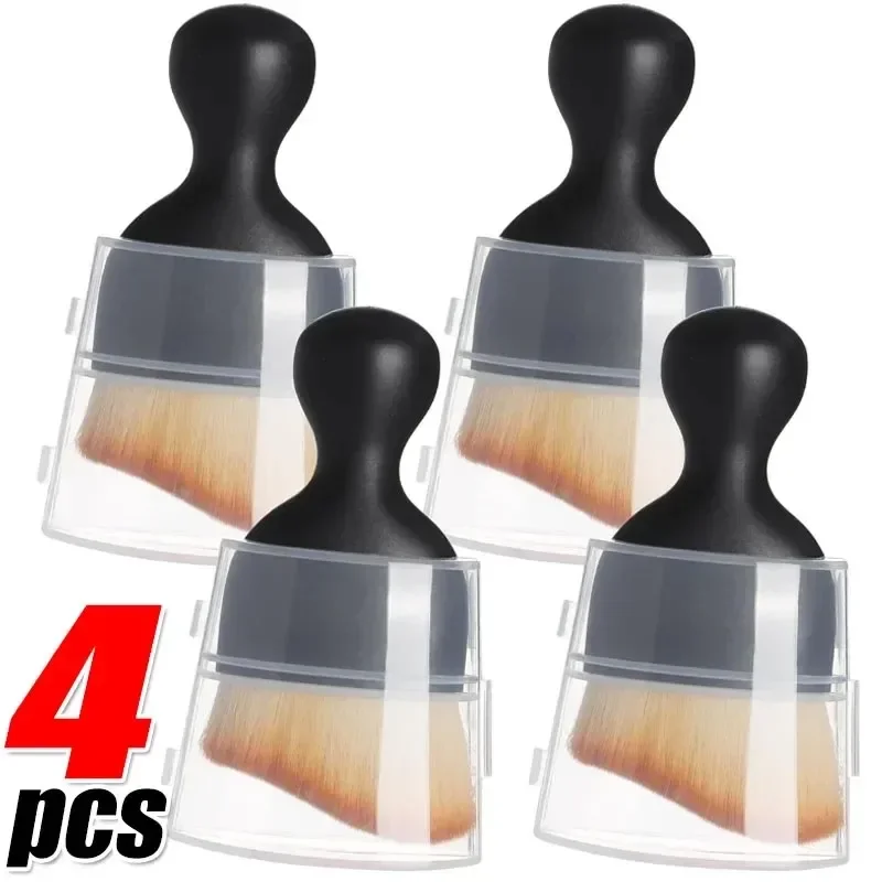 

Car Interior Cleaning Brush Conditioner Air Outlet Soft Fur Clean Brushes with Shells Crevice Dust Removal Detailing Brush Tools