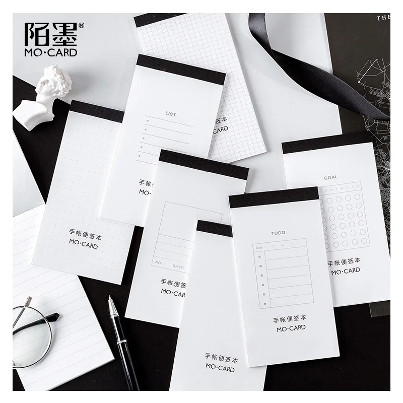 1Pc Creative Multifunction Pocket Paper Memo Pad Notepad DIY Scrapbooking Memo Notes To Do List Note Pad Stationery