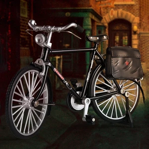 Bicycle model ornament for decoration, nostalgic retro, desktop small ornaments, two eight bars 6 Main Sales Decorative Bike - №4