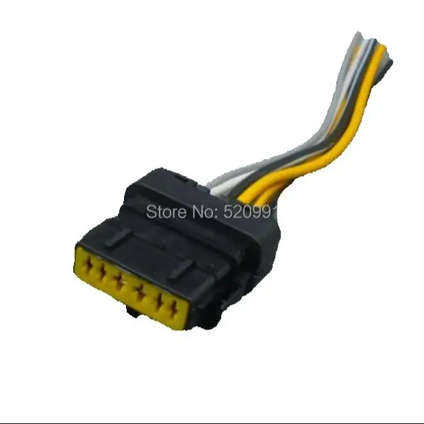 shhworldsea 1pcs 6pin auto throttle valve plug wiring harness cable waterproof connector 211PC069S0049 211 PC069S0049