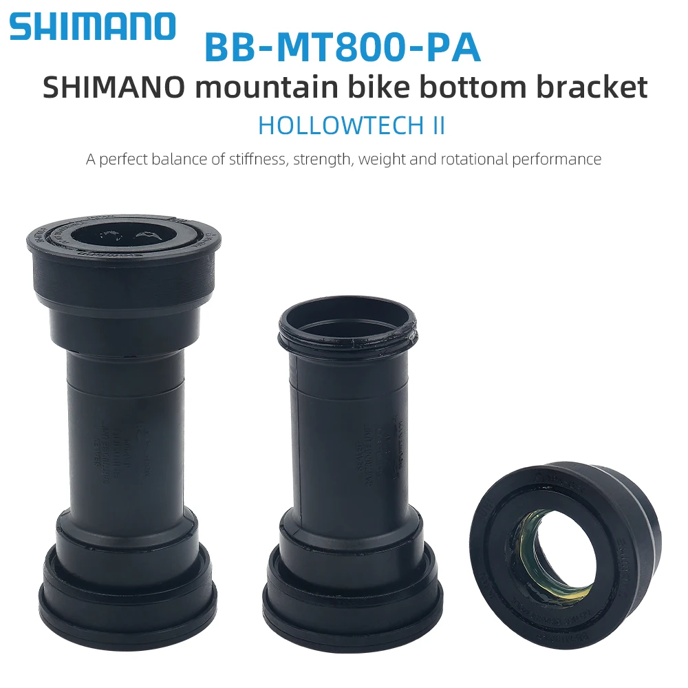 Shimano Deore XT BB-MT800 Press Fit Bottom Bracket 89.5/92mm HOLLOWTECH II MT800 PA press-fit use for M8100 M7100 M8000 M7000