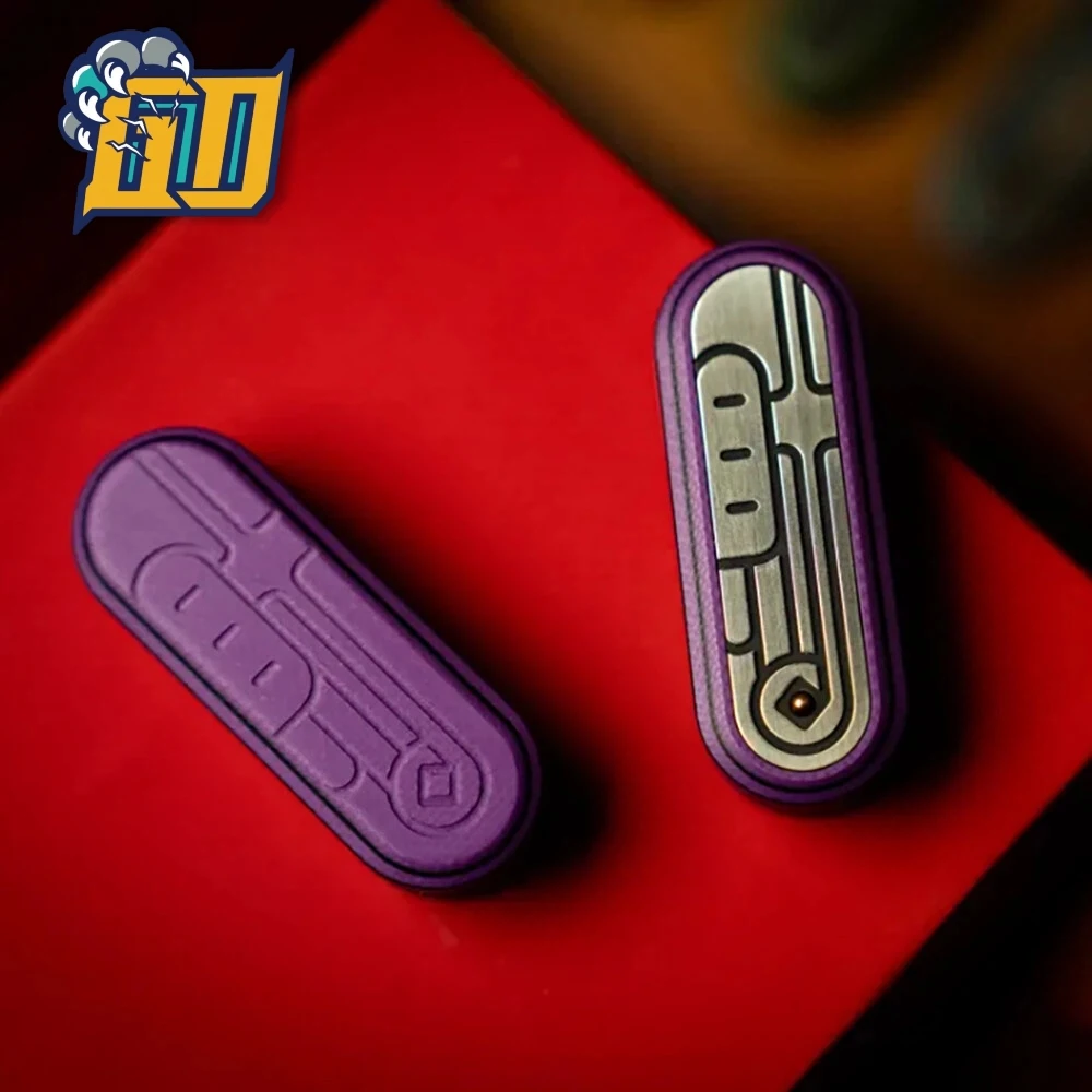 

GDEDC G10 Фиолетовый фиджет-слайдер: игрушка для снятия стресса, офисный аксессуар, антистресс-гаджет для снятия тревоги