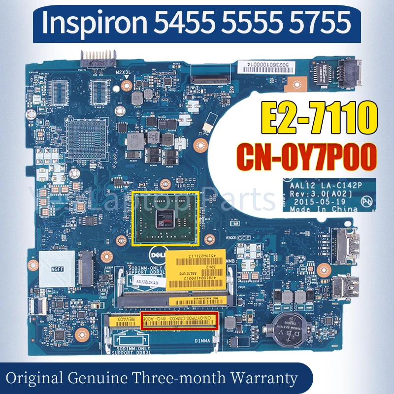 

Оригинальная материнская плата для ноутбука Dell Inspiron 5455 5555 5755