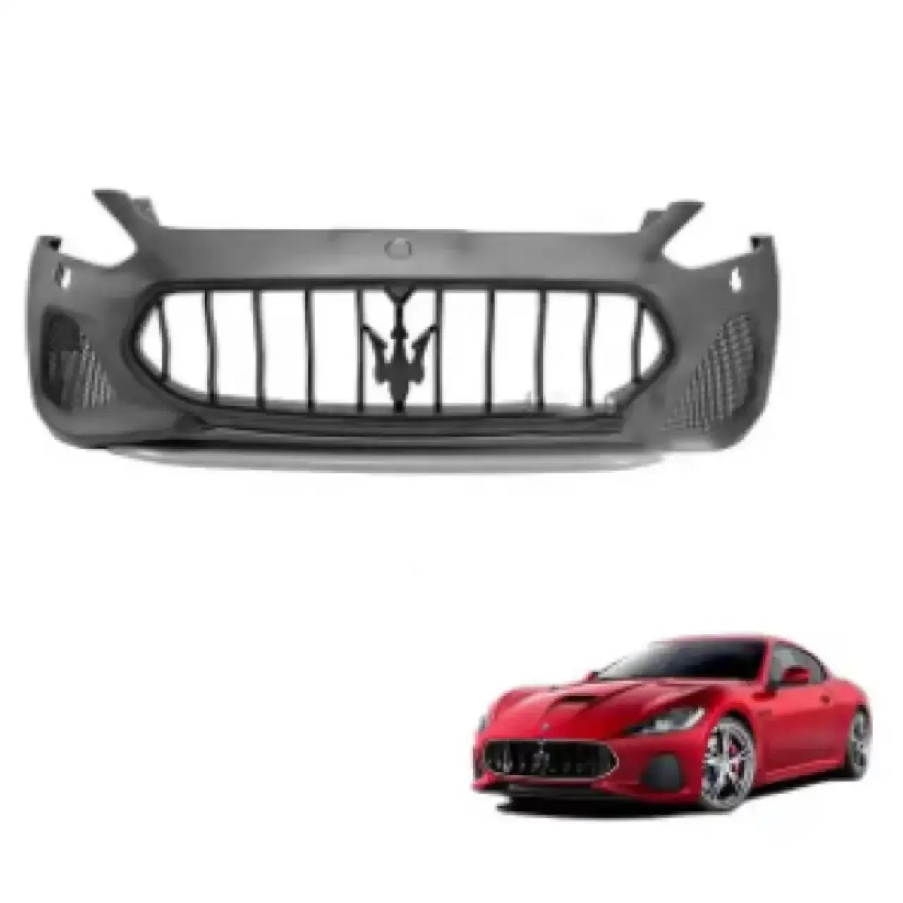 

Front Bumper for Maserati GranTurismo Sport Grille Auto Parts Car Bumper PP Material