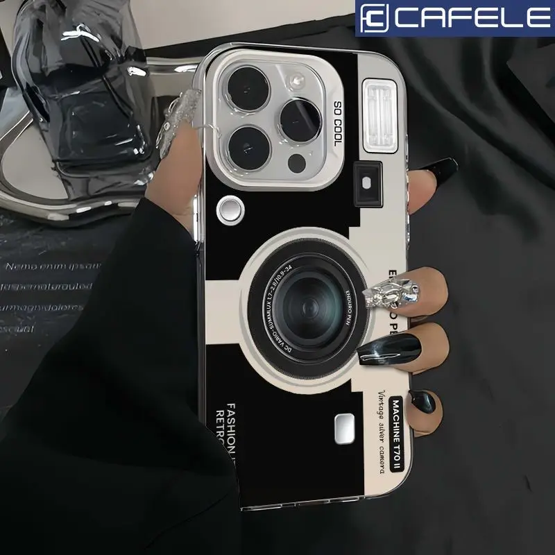 

Camera iPhone15promax Phone case iPhone14plus Personality iPhone12 Fashion iPhone13 Fall resistant iPhone11