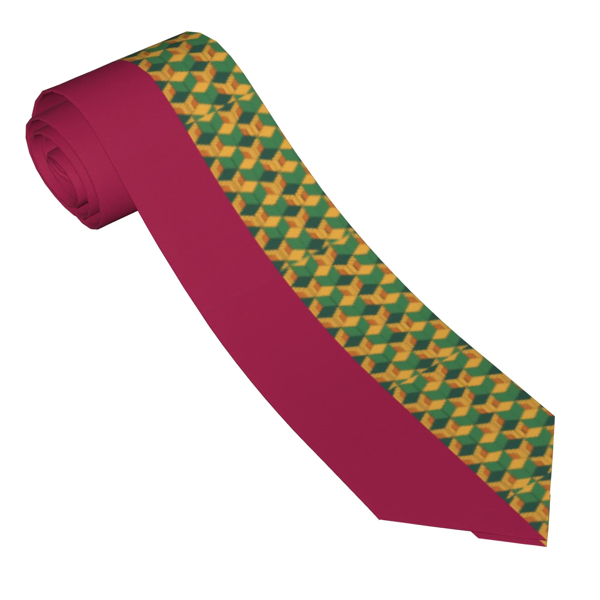 

Demon Slayer Neckties Skinny 8 cm Wide Neck Tie Kimetsu No Yaiba Japanese Devil's Blade Anime for Men Accessories Gravatas Gift