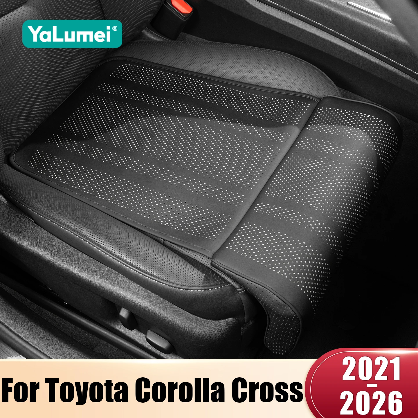 For Toyota Corolla Cross XG10 2021 2022 2023 2024 2025 2026 Hybrid Car Seat Leg Support Extension Cushion Rest Breathable Mat