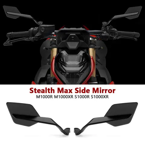 BMW M1000R M1000XR S1000R S1000XR S 1000 R XR 용 오토바이 백미러 윙 공기 역학적 알루미늄 스텔스 맥스 미러
