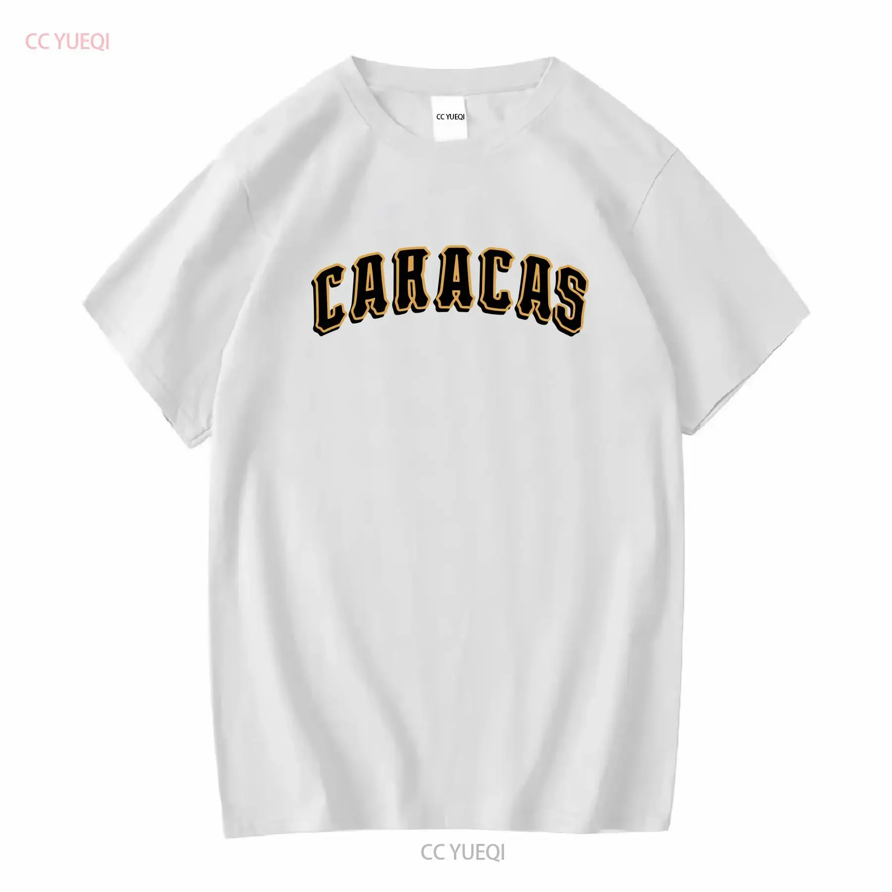 تي شيرت Leones del Caracas تي شيرت دي فنزويلا Caraquest بشعار طويل أو قصير الأكمام عتيق مغسول أوم جرافيك ناعم متعدد الاستخدامات