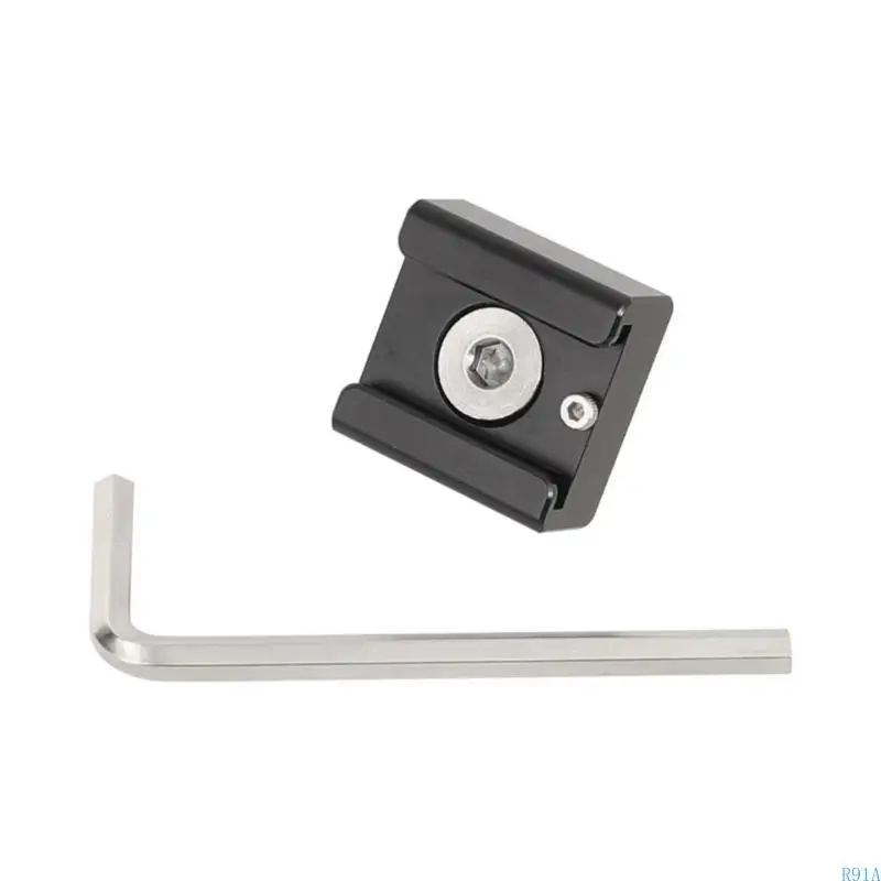 R91Aアルミニウム3/8in-16コールドシューズアダプター写真を接続するための耐久性