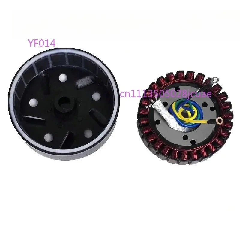 3000W 4000W 5000W Electric Car  Extender Generator Stator Coil 27 Copper Rotor 48V-72V Battery