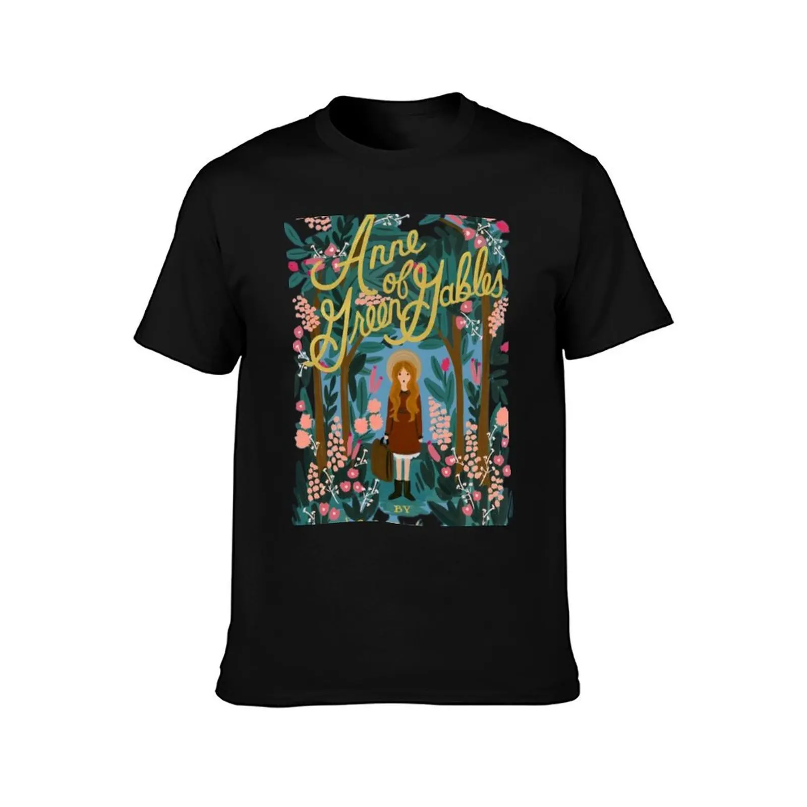 Anne Of Green Gables T-Shirt Fashion Casual Short Sleeve Top T-Shirt