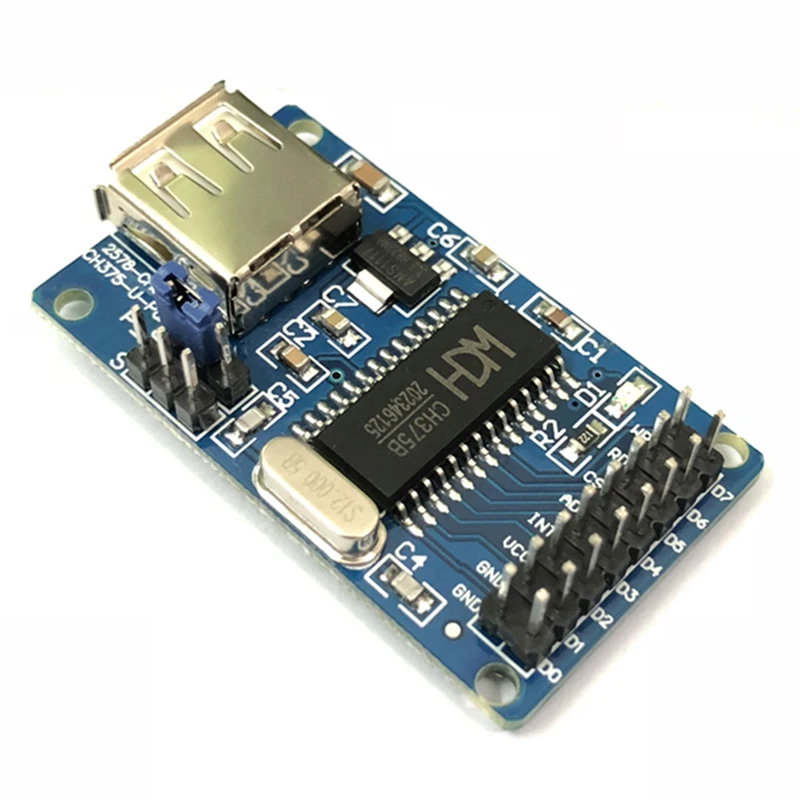 U-disco ler e escrever módulo, comunicação SPI interface, CH375B, frete grátis, 1pc