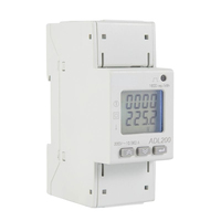 LCD Digital Backlight Single Phase Energy Meter Power Consumption Meter Wattmeter Electronic AC 220V 80A