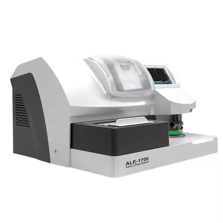 ALE-1700 China Patternless Auto Lens Edger Machine mit integriertem 3D-Scanner Brillen 3D Patternless Lens Cutting Machine