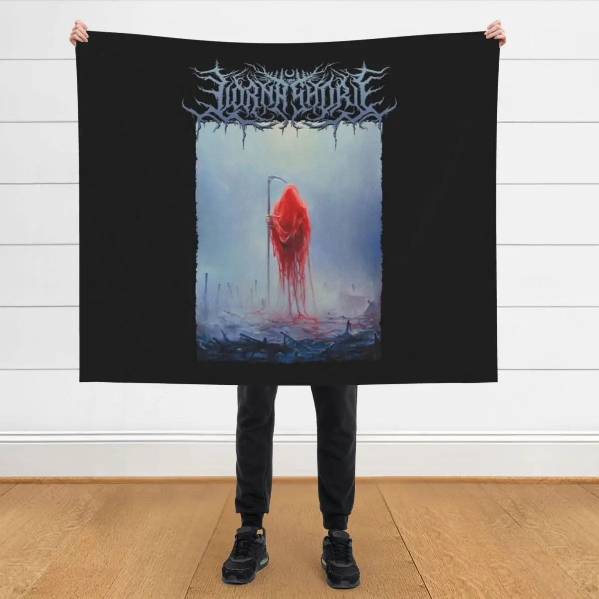 

Lorna Shore Throw Blanket anime Decorative Sofa Plaid on the sofa manga Blankets