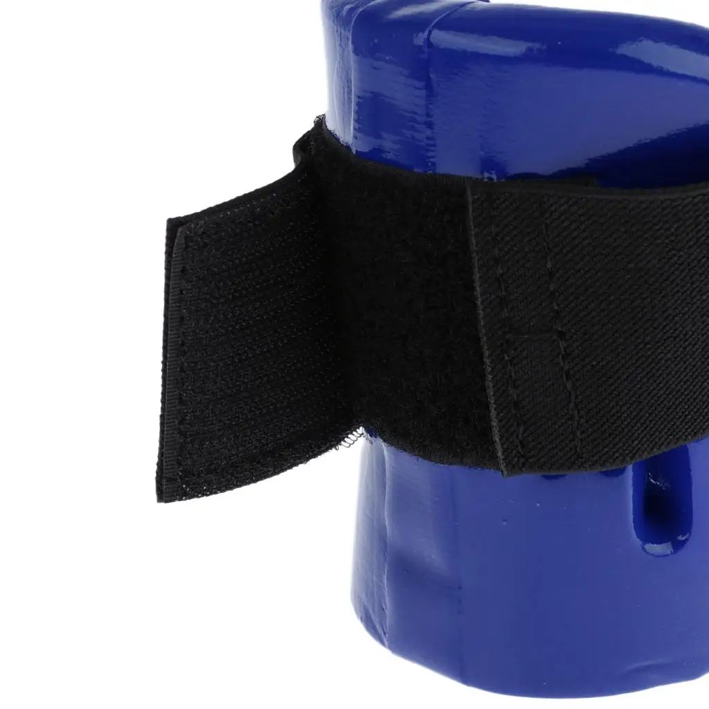 Taekwondo Foot Guard with Non Slip Straps Instep Protector for Karate Martial Arts Training