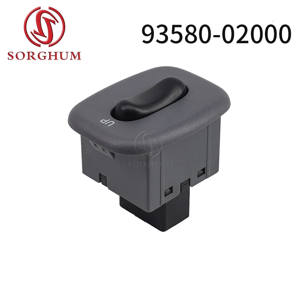 

SORGHUM 93580-02000 For Hyundai Electric Power Window Lift Single Switch Control Master Button 5Pins 9358002000 Car Accessories