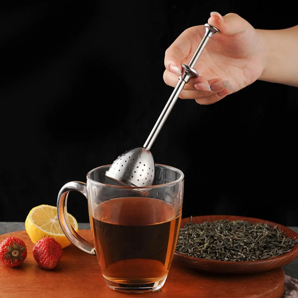 Mesh Tea Strainer Stainless Steel Tea Infuser Reusable Metal Bag Filter Loose Leaf Green Tea Strainer For Kitchen Teaware