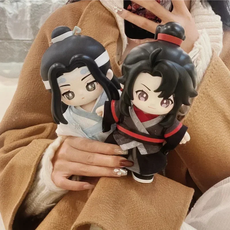 

Genuine Official Mo Dao Zu Shi Lan Wangji Wei Wuxian Anime Figures Model Jotos Collectiable Model Doll Cute Decoration Kid Gifts