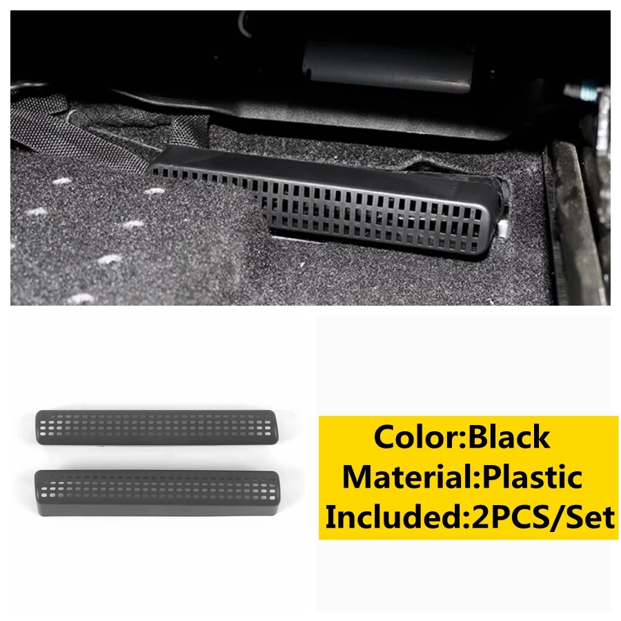 

Seat Under Rear Air Conditioner Vent Duct AC Outlet Protector Cover Trim Fit For CHANGAN UNI-V UNIV 2022 2023 2024 Accessories