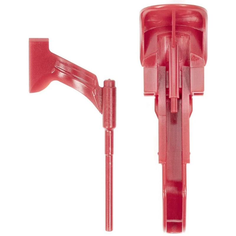 Botón de liberación de recipiente ciclónico, Clip rojo y hebilla de pestillo para Dyson DC41 DC43 DC55 DC65, piezas de limpiador al vacío, accesorios