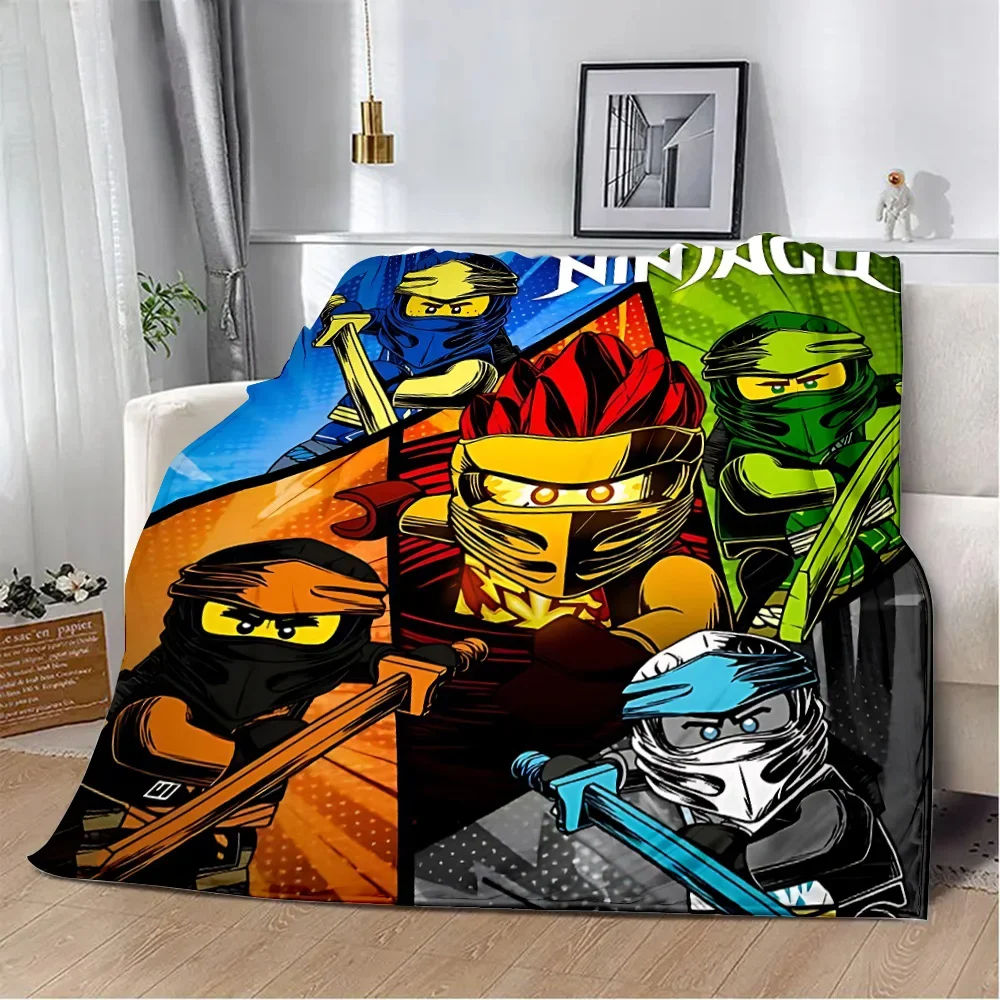 Cartoon Game N-ninjagos Printed Blanket Picnic Blankets Warm Blanket Soft and Comfortable Blanket Home Travel Birthday Gift