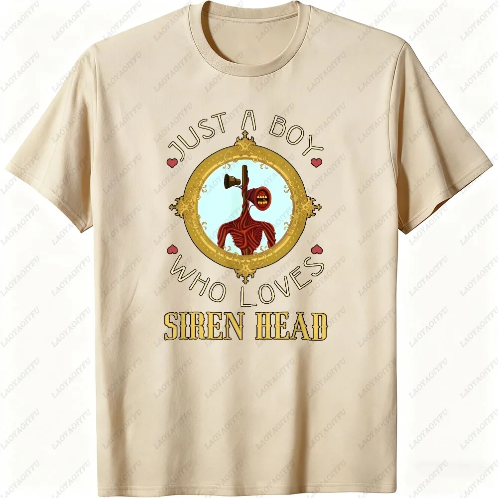 American Cryptid Siren Head T-Shirt Mysterious Alien Creature Tshirt Mysticism Lover Unisex Shirt Men Women Crewneck Tee Tops - view 5