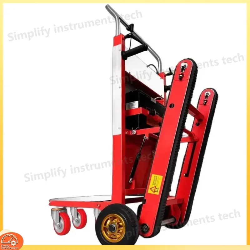 Crawler Stair Climbing Hand Truck 400kg Load Capacity Portable Moving Dolly for Home Warehouse Logistics Heavy Duty