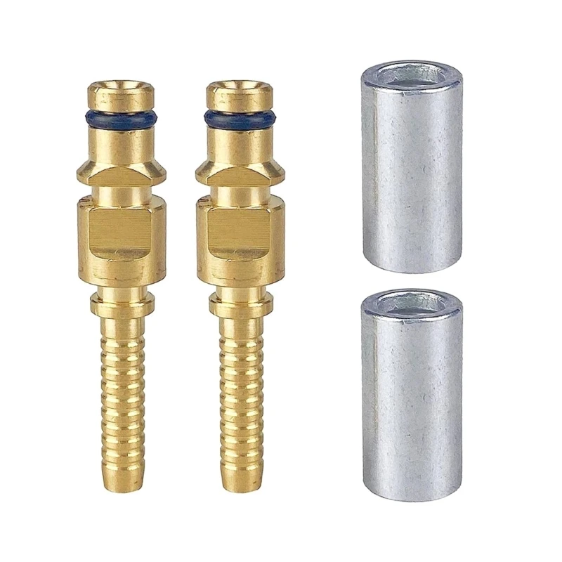 2Pair Hose Plug Fitting For Karcher K2 K3 K4 K5 K7 Pressure Washer Pipe Tip Repair Connector Adaptor
