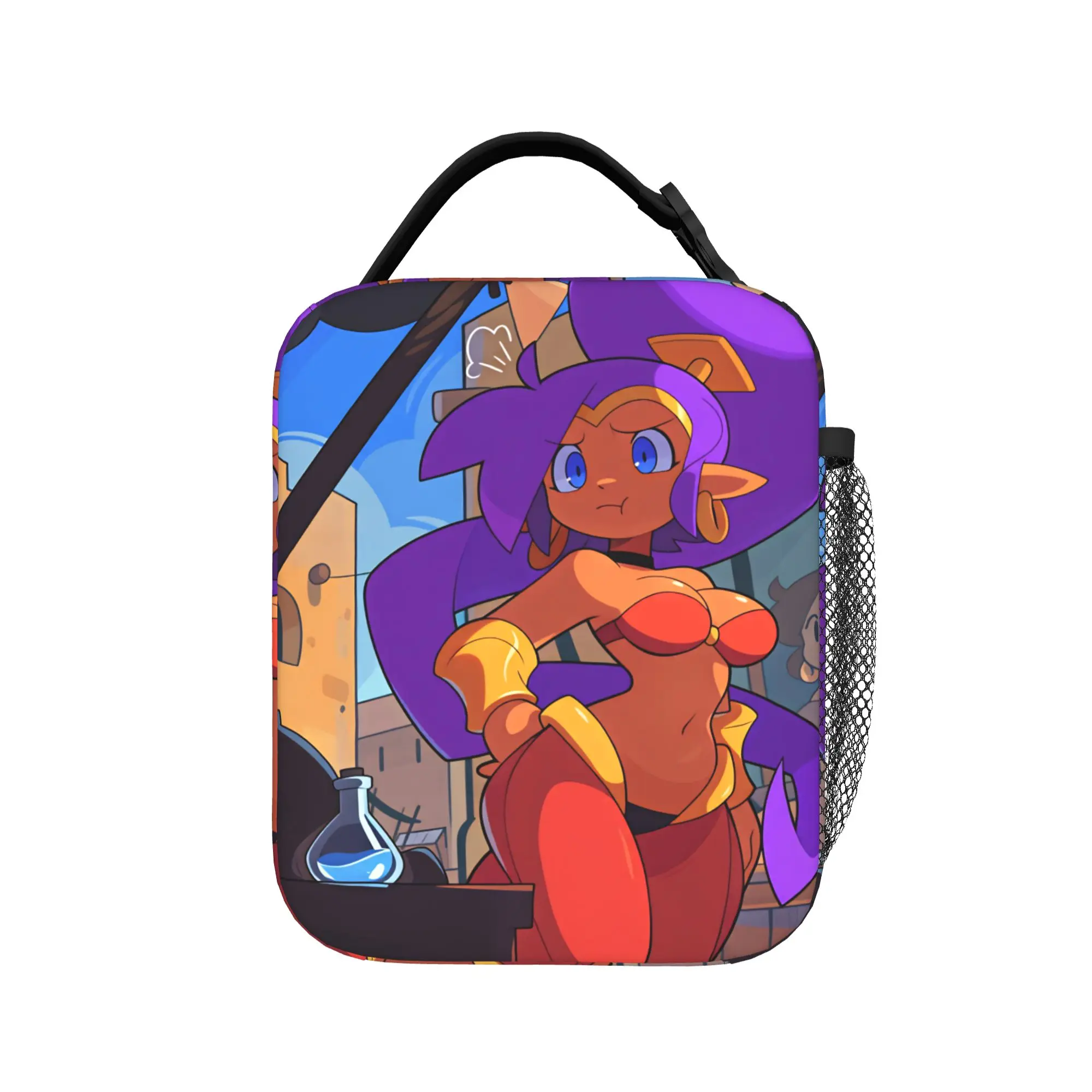 Shantae Half Genie Lunch Bag  Portable Lunch Box Girls Outdoor Picnic Print Cooler Bag Fashion Waterproof Thermal Tote Handbags