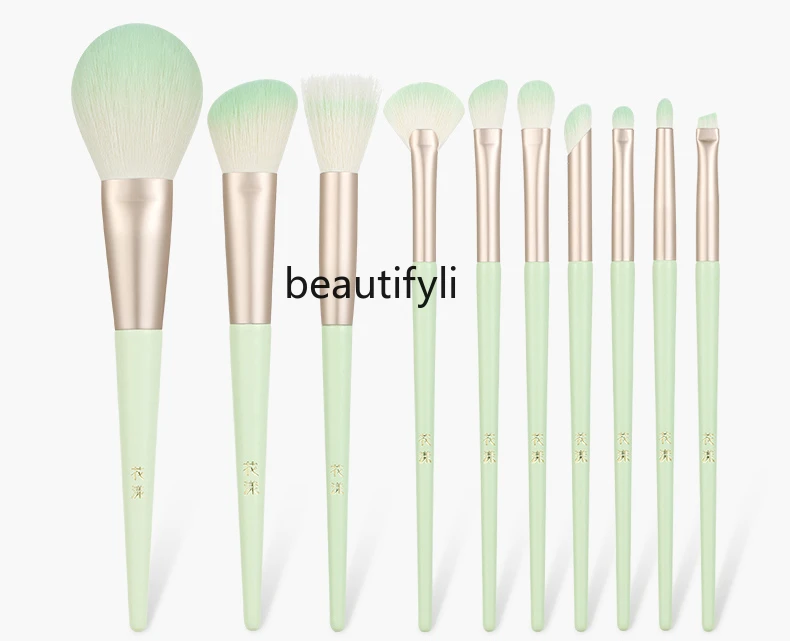 

10 makeup brushes set, beginner set brush point color blade eyeshadow brush