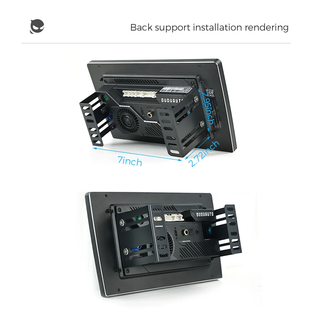 DUDUAUTO DUDU7 DUDU3 Reproductor Multimedia Inteligente Universal para Auto de 9.5" 10.36" 11.5" con Carplay Inalámbrico, Android Auto, Navegación GPS, Radio para Auto, 4G LTE, DS, DTS, RDS, FM para BENZ, BMW, Renault, Alfa, Volkswagen, VW, SEAT, Toyota, Honda, Compatible con YOUTUBE, Netflix, Sin Unidad de DVD 7